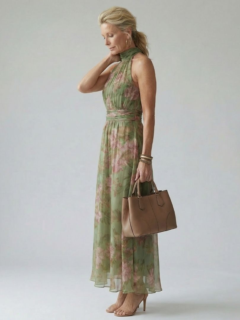 Women's Sleeveless Maxi Dress