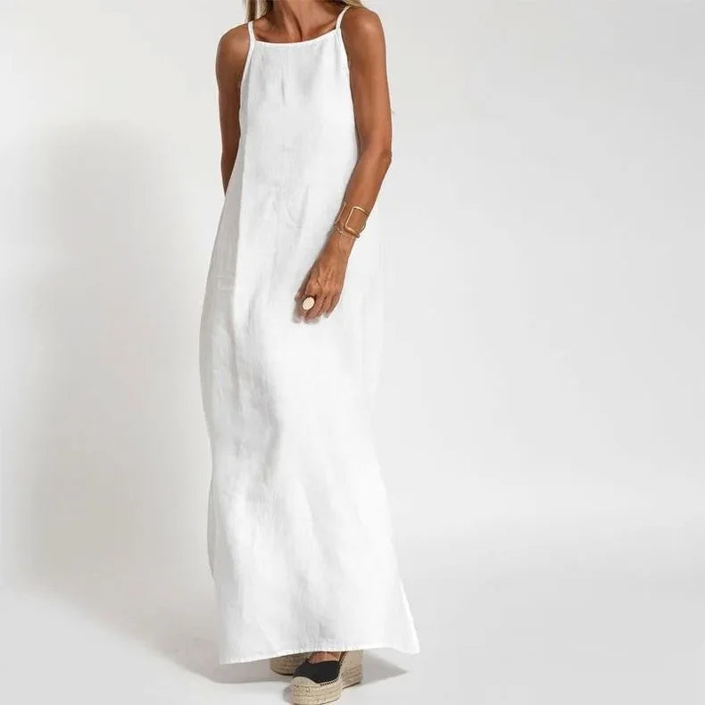 Women's Sleeveless Maxi Dress