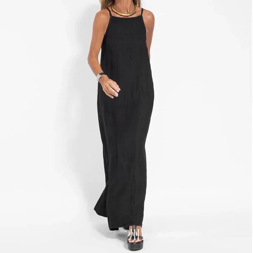 Women's Sleeveless Maxi Dress