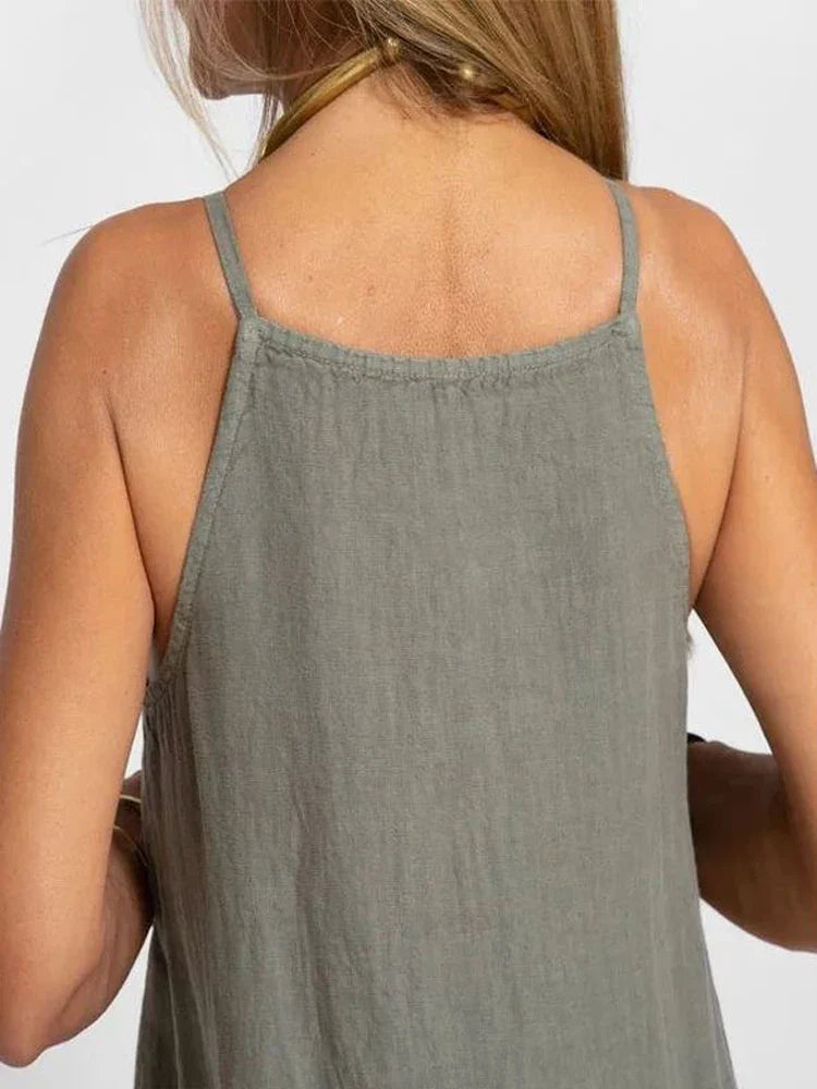 Women's Sleeveless Maxi Dress