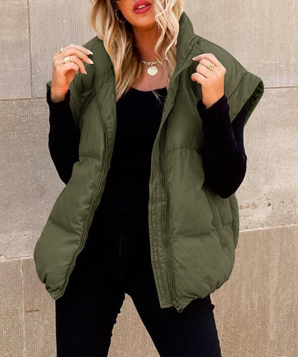 Women's Sleeveless Puffer Vest