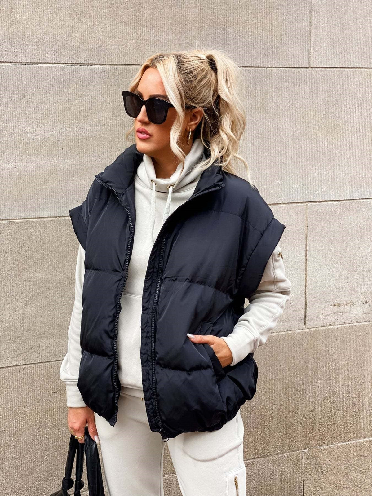 Women's Sleeveless Puffer Vest