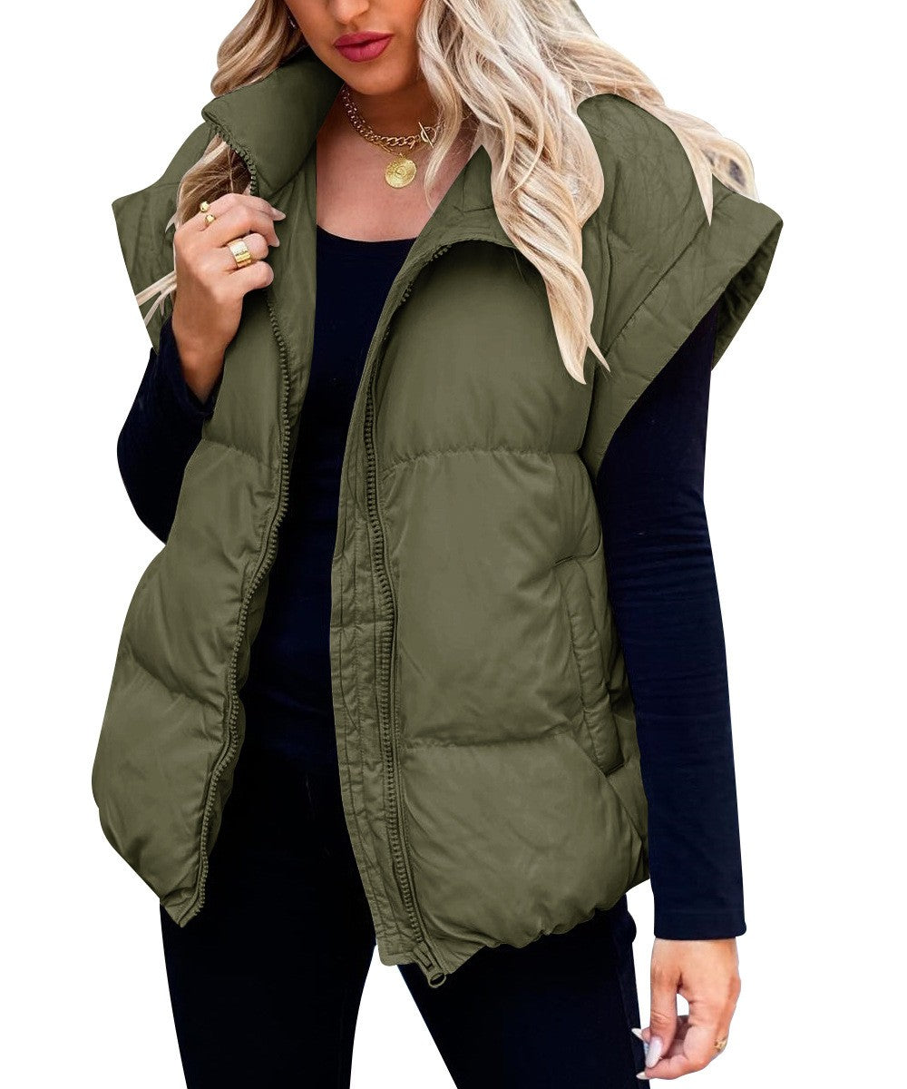 Women's Sleeveless Puffer Vest