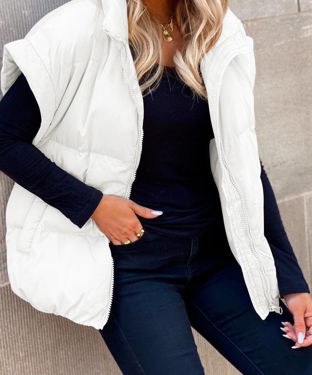 Women's Sleeveless Puffer Vest