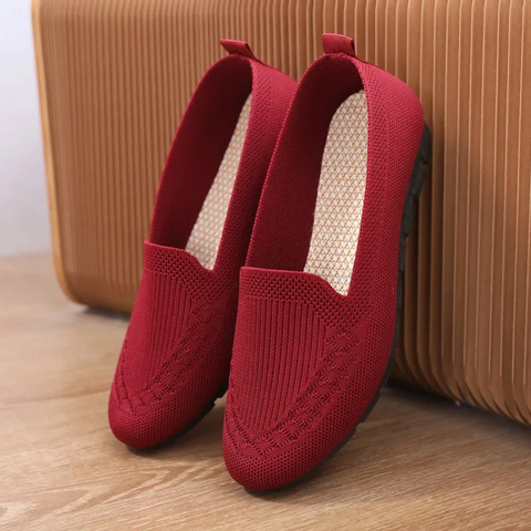 Women's Slip-On Knit Loafers