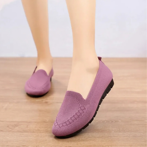 Women's Slip-On Knit Loafers