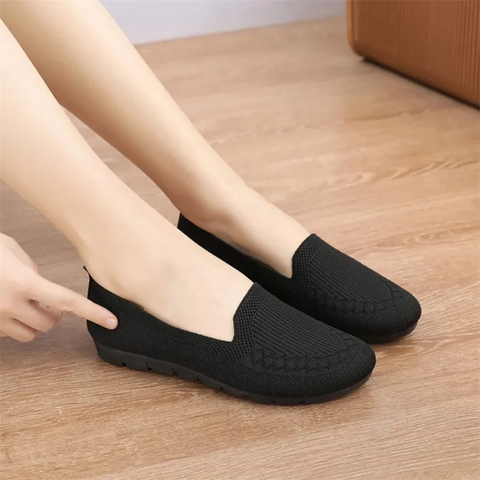 Women's Slip-On Knit Loafers