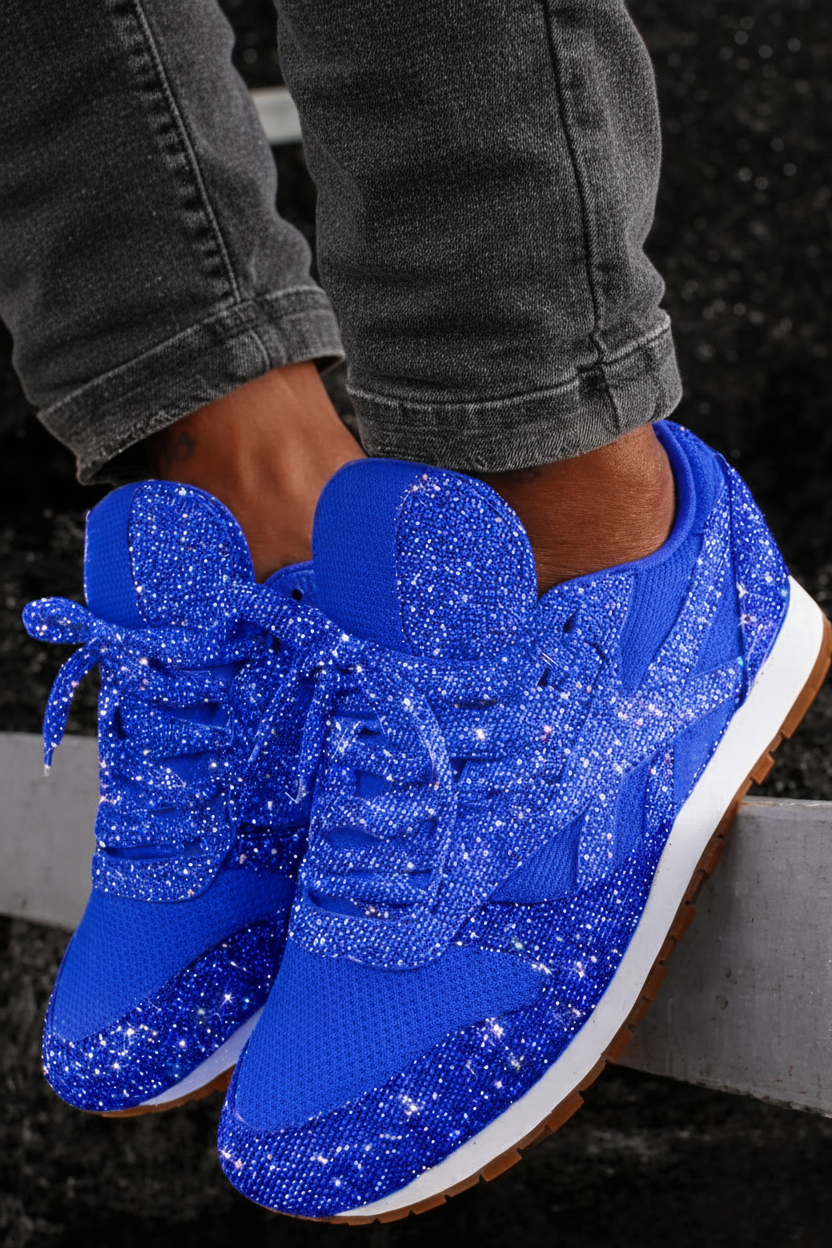 Women's Sparkling Glitter Sneakers