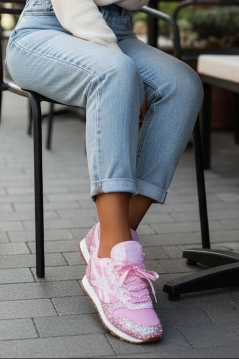 Women's Sparkling Glitter Sneakers