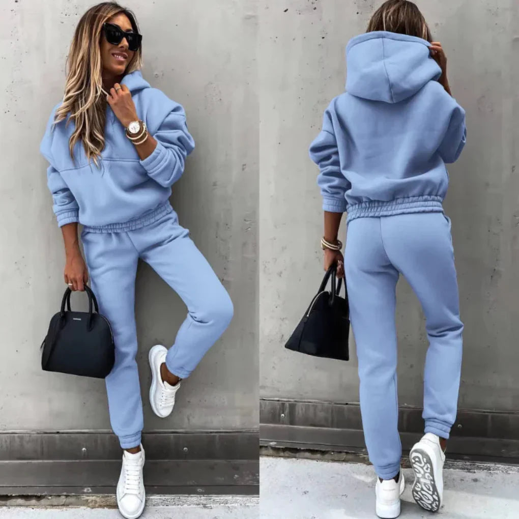 Women's Sporty Tracksuit – Winter Active Layer