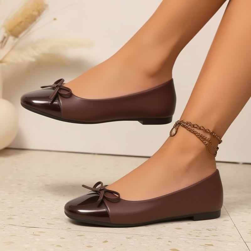Women's Square-Toe Ballet Flats