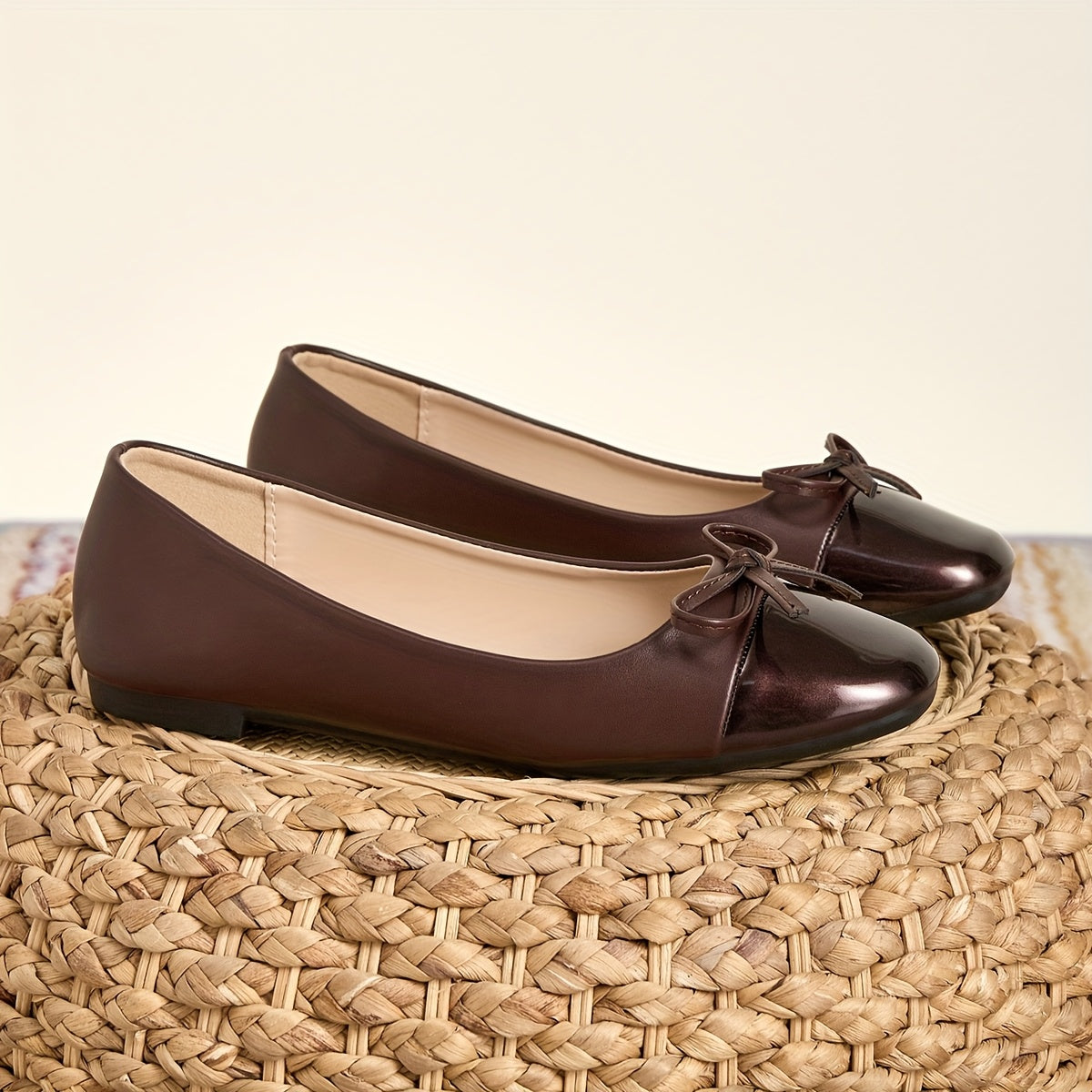 Women's Square-Toe Ballet Flats