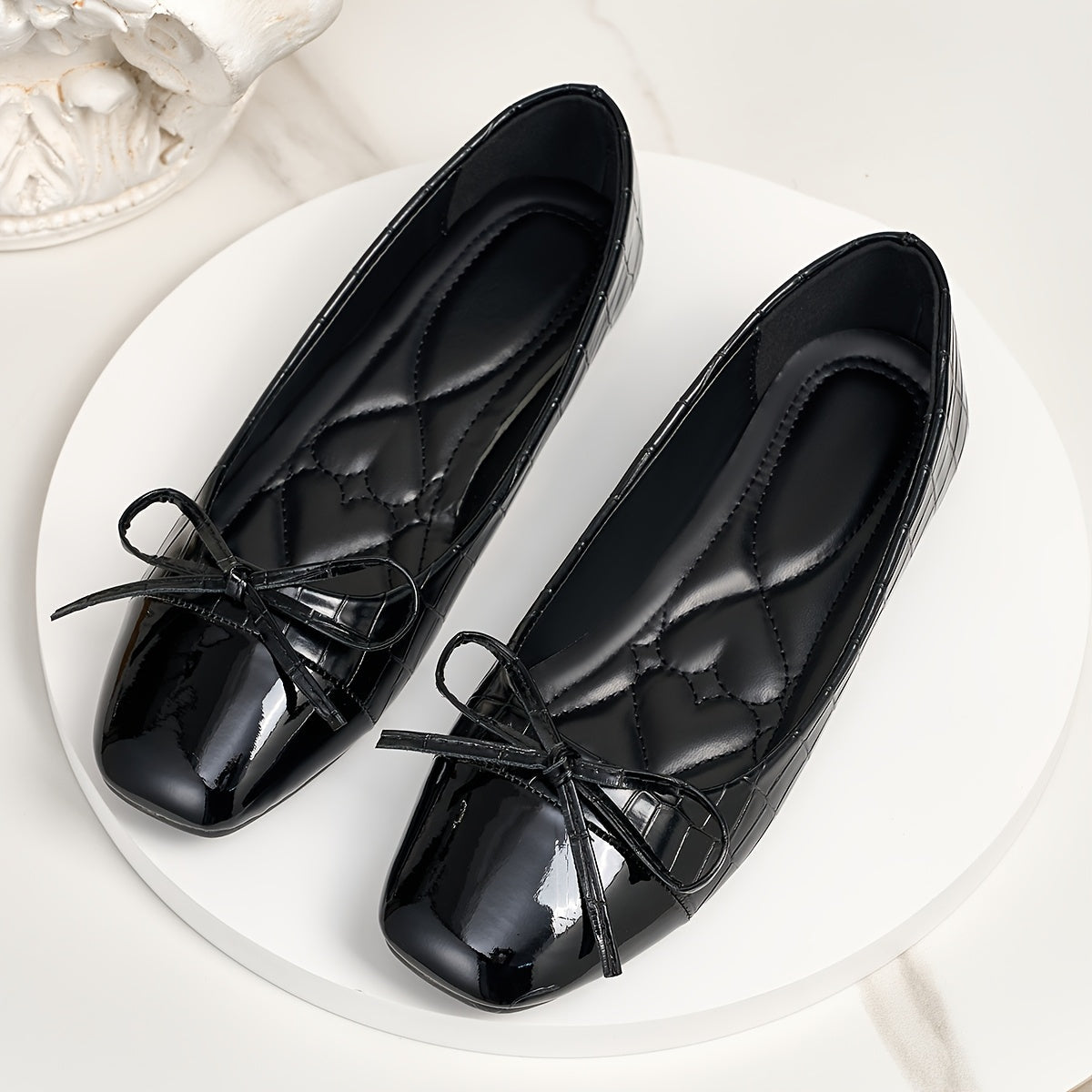 Women's Square-Toe Ballet Flats
