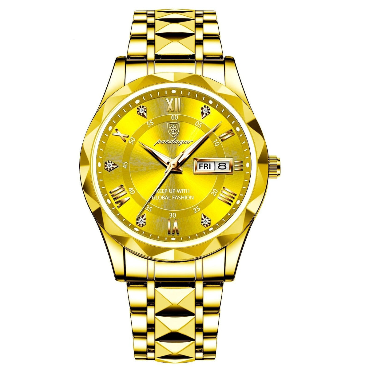 Women's Stainless Steel Luxury Watch