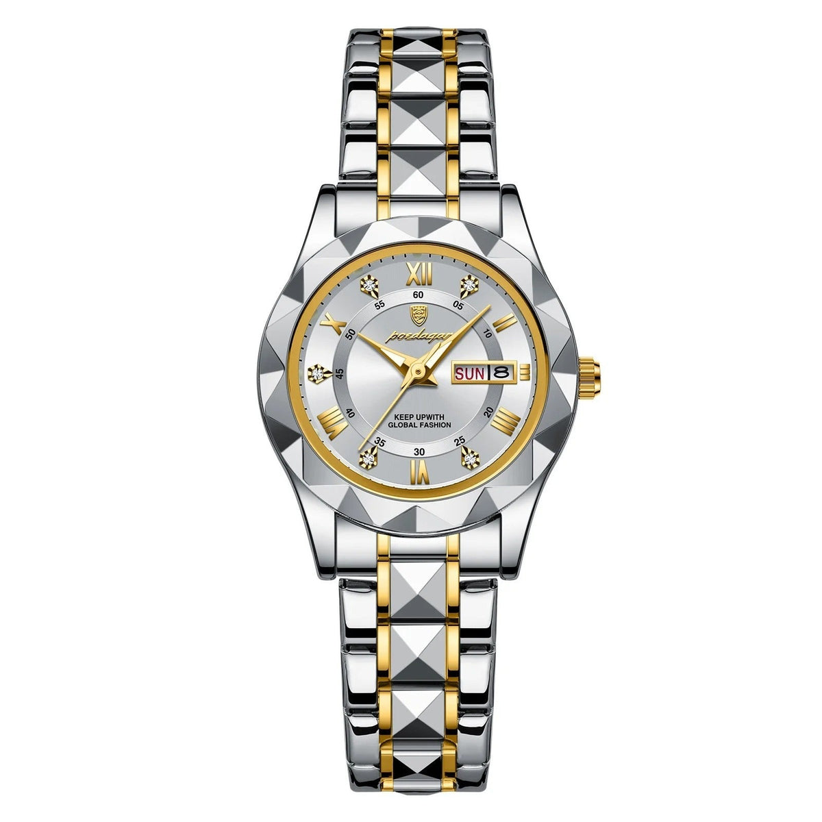 Women's Stainless Steel Luxury Watch