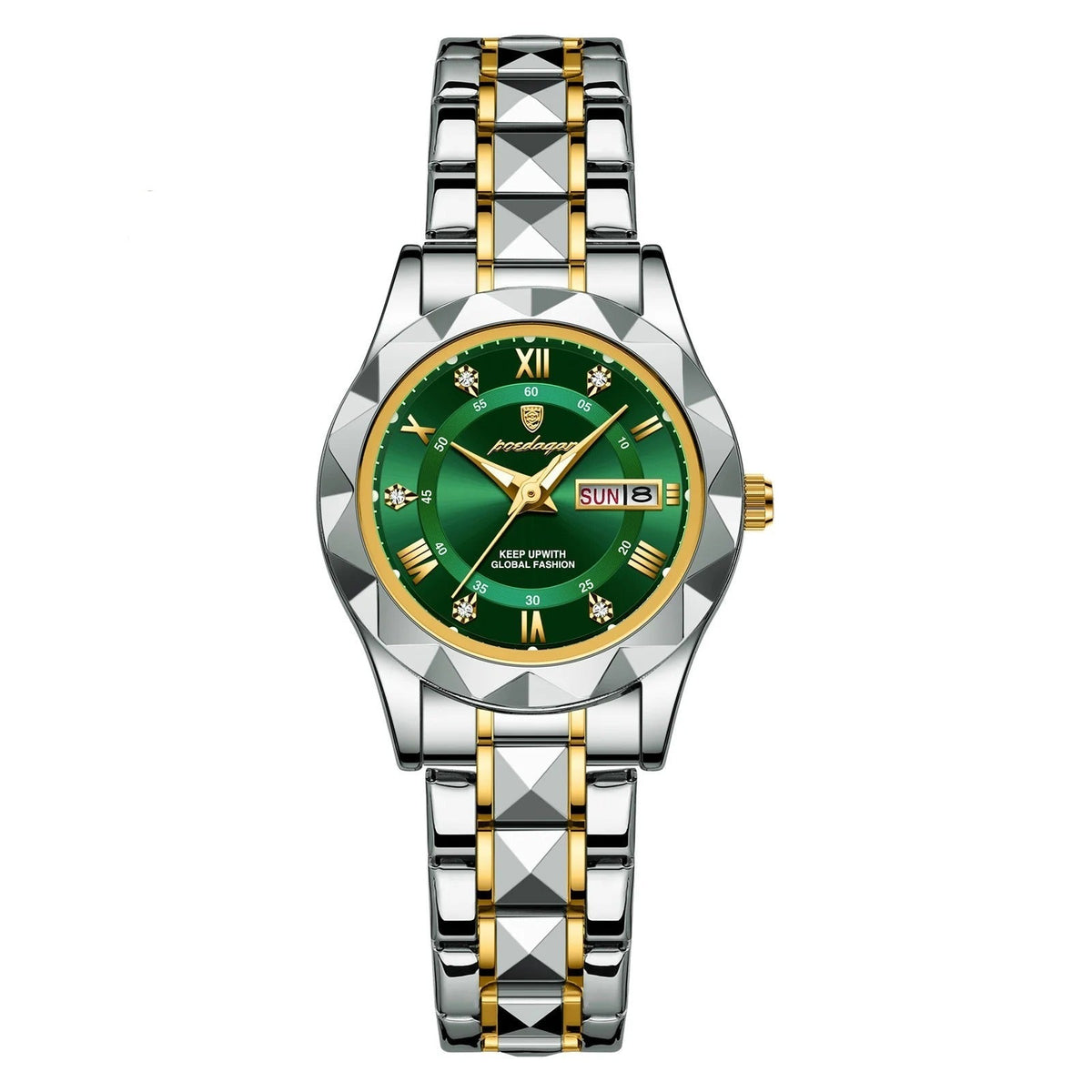 Women's Stainless Steel Luxury Watch