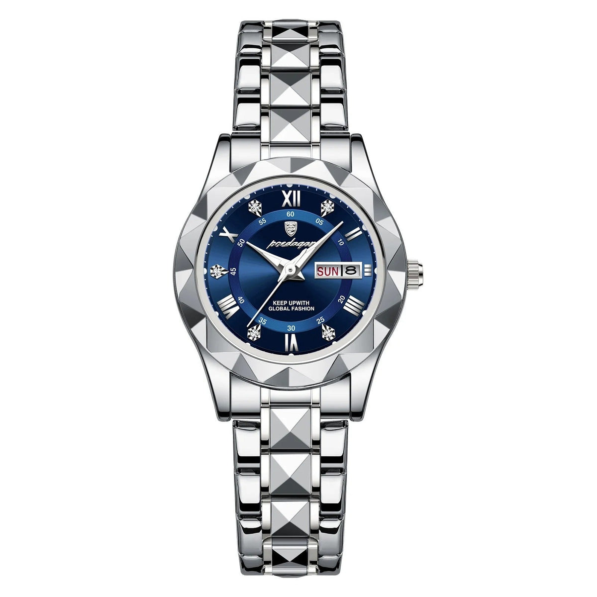 Women's Stainless Steel Luxury Watch