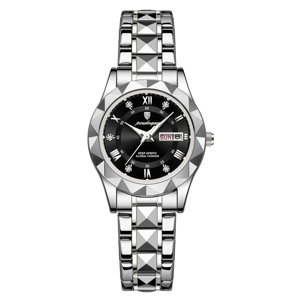 Women's Stainless Steel Luxury Watch