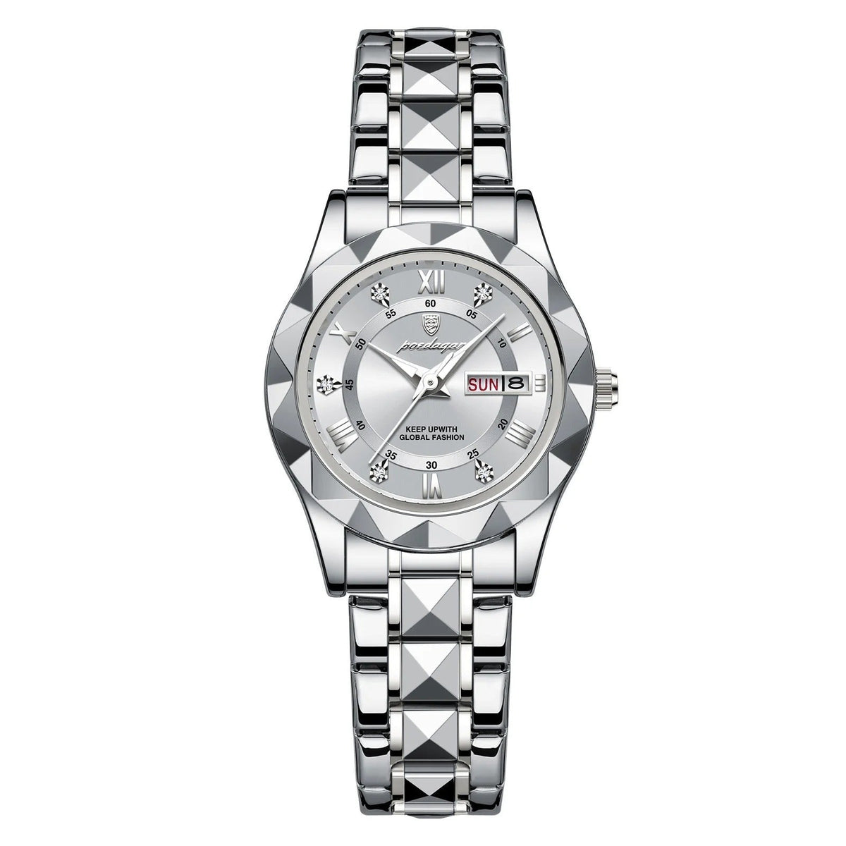 Women's Stainless Steel Luxury Watch