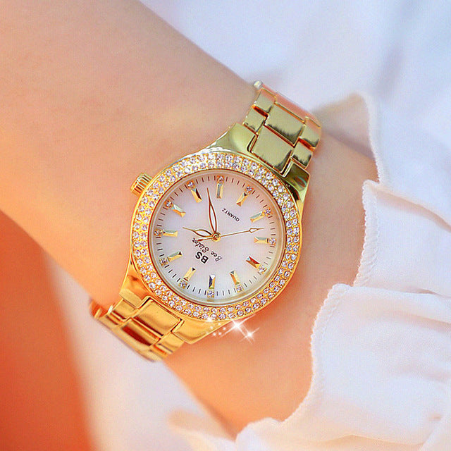 Women’s Stainless Steel Quartz Watch Silver