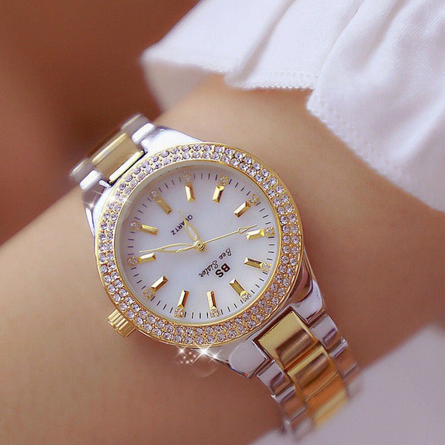 Women’s Stainless Steel Quartz Watch Silver