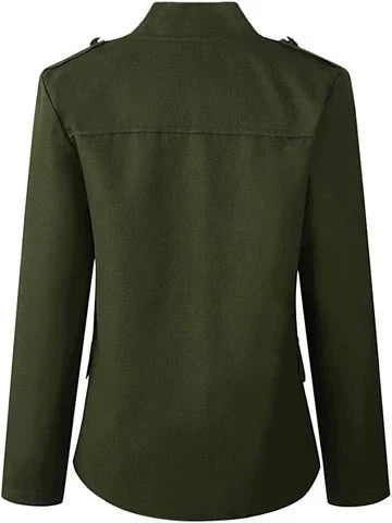 Women's Stand-Collar Blazer