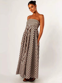 Women's Strapless Maxi Dress
