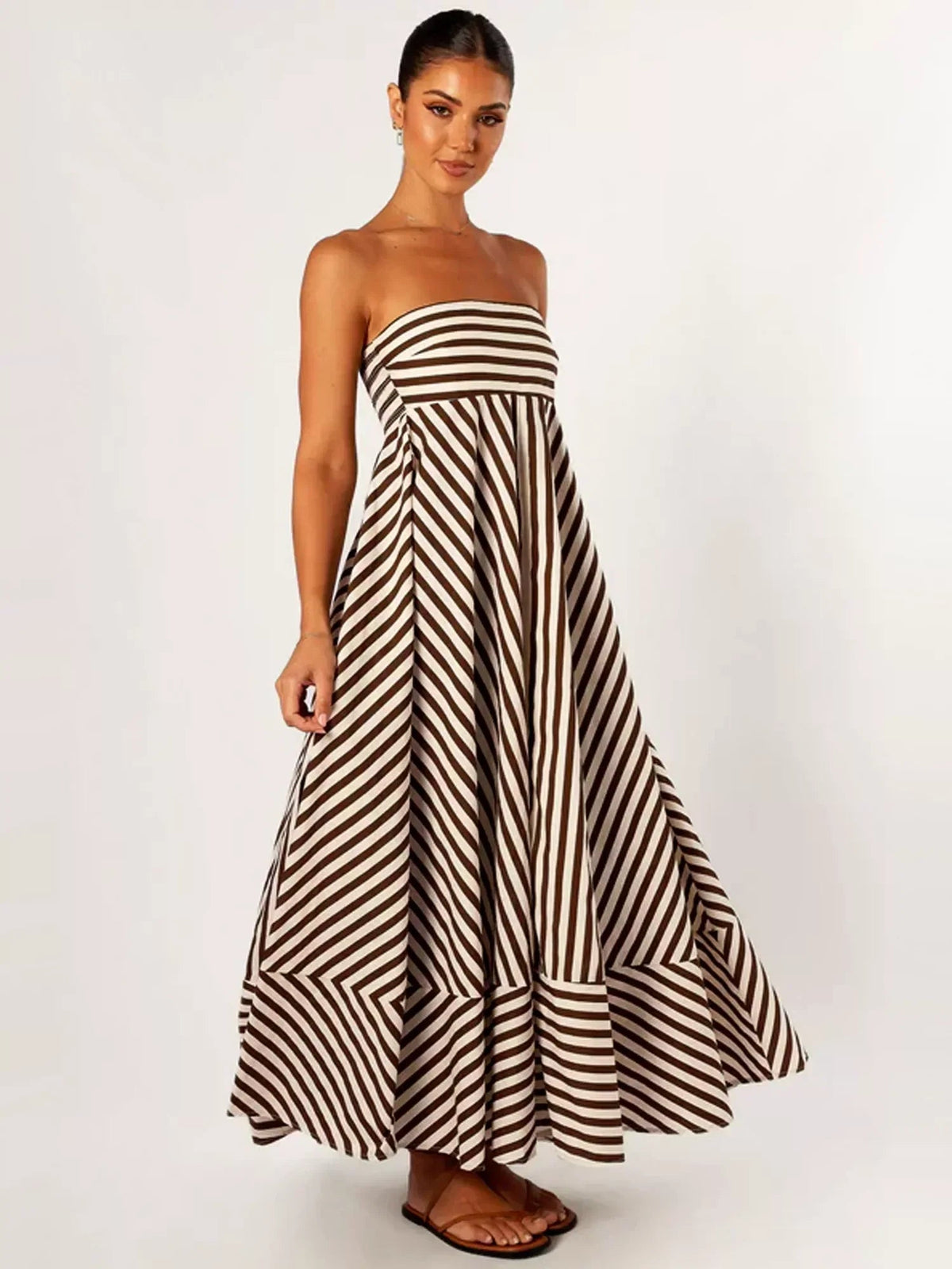 Women's Strapless Maxi Dress