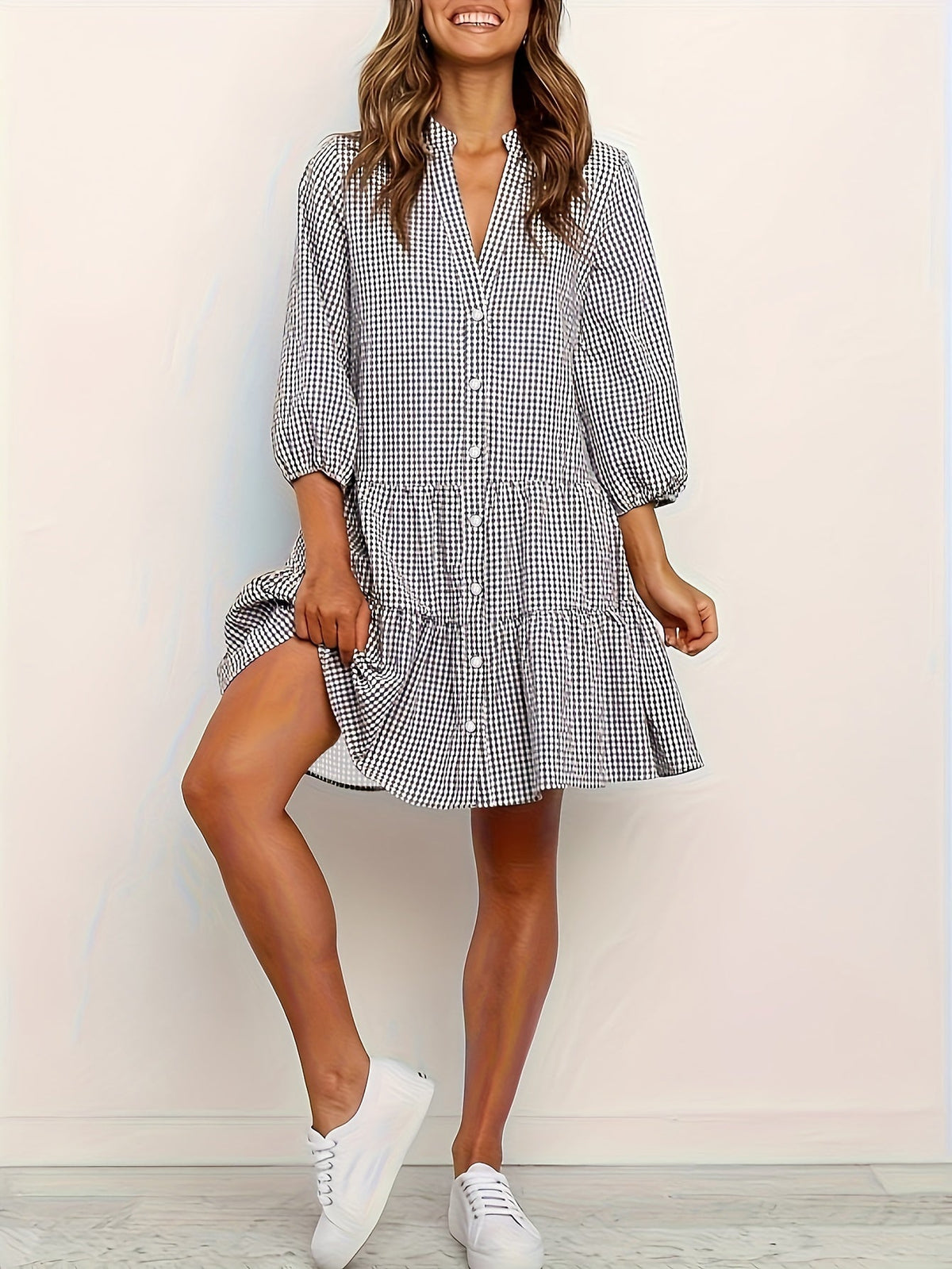 Women's Striped Casual Dress