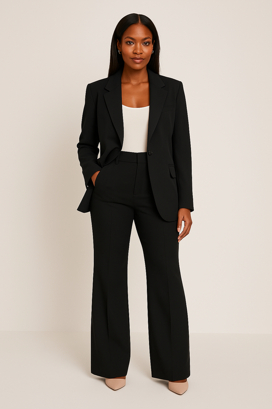 Women's Suit – Elegant & Fitted for Business & Summer