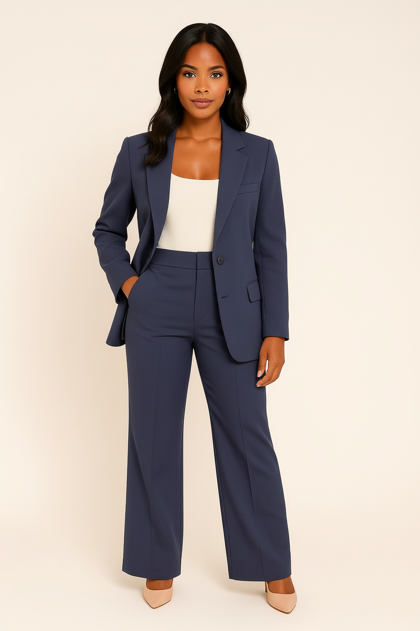 Women's Suit – Elegant & Fitted for Business & Summer