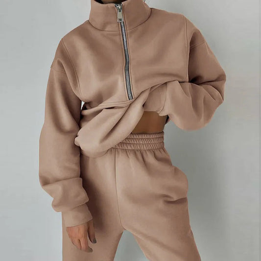 Women's Tracksuit | 2-Piece Set for Sports and Casual Wear