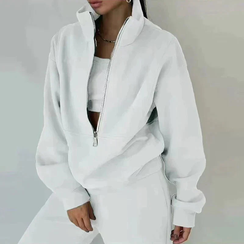 Women's Tracksuit | 2-Piece Set for Sports and Casual Wear