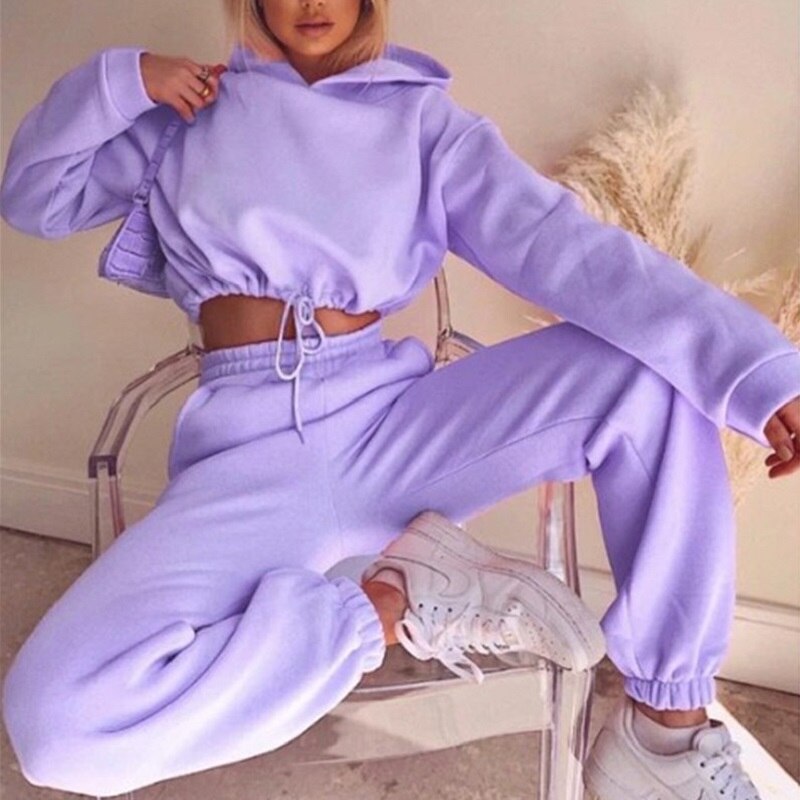 Women's Tracksuit | 2-Piece Sweat suit for Casual Wear and Sports