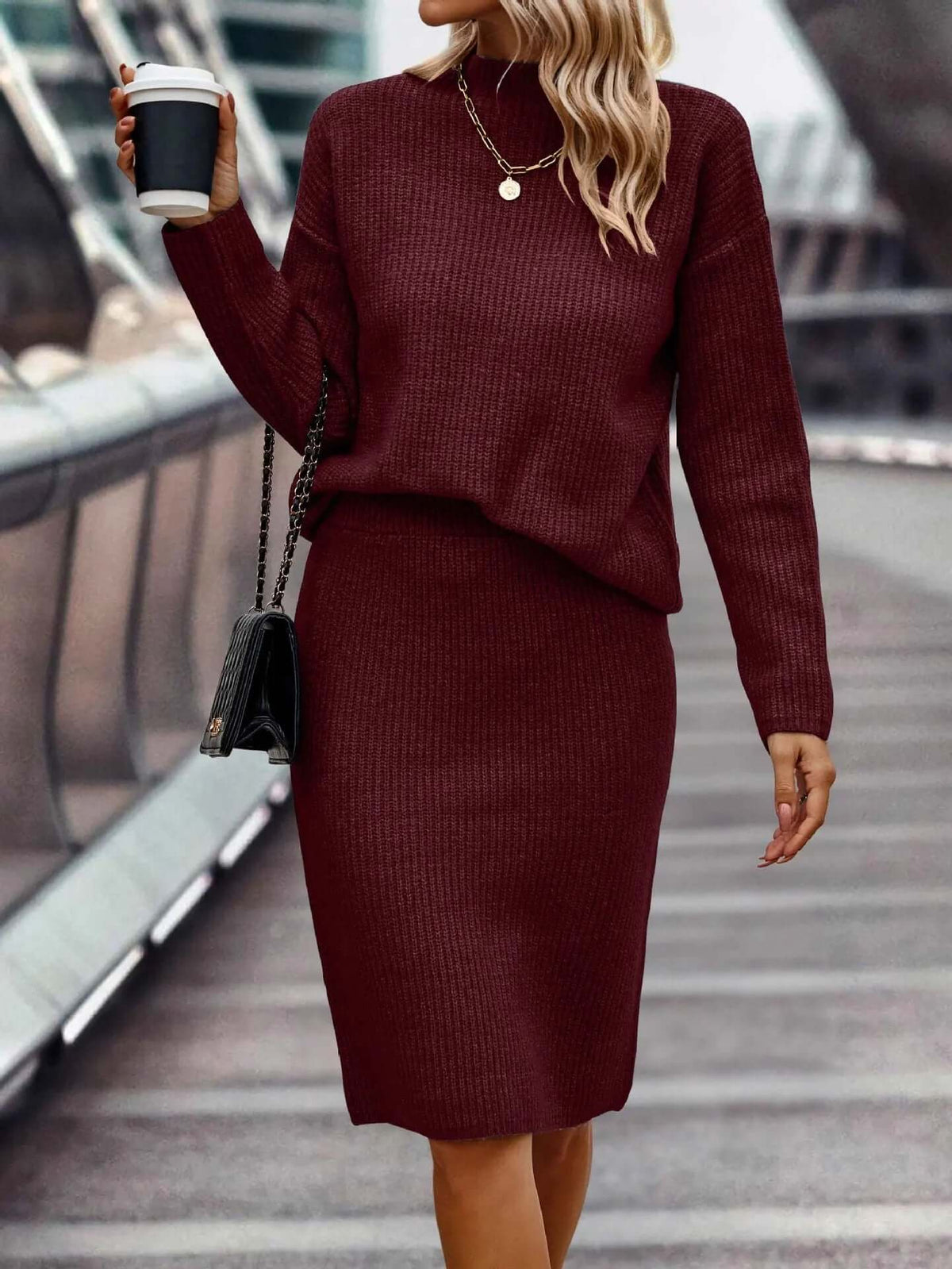 Women's Two-Piece Knit Set