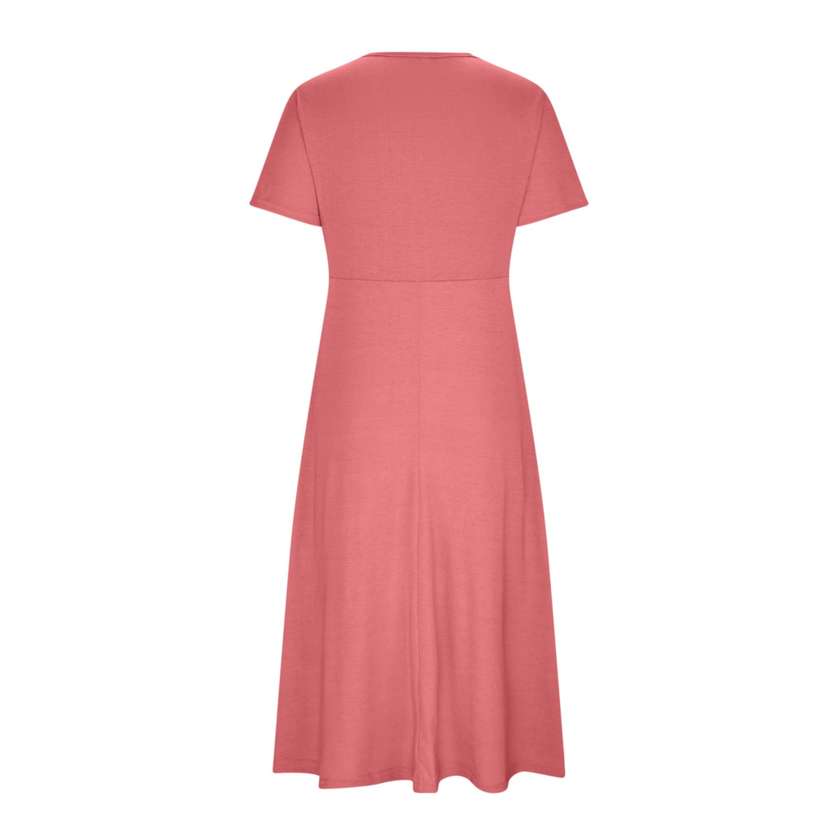 Women's V-Neck A-Line Midi Dress