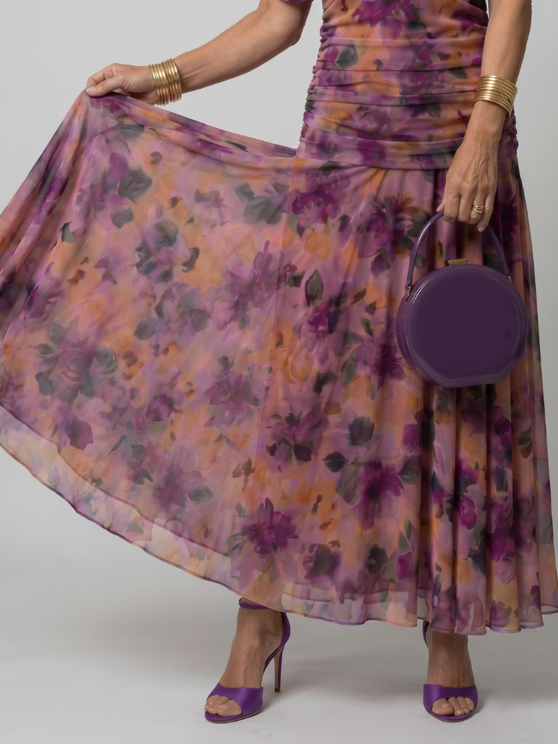 Women's V-Neck Wrap Maxi Dress