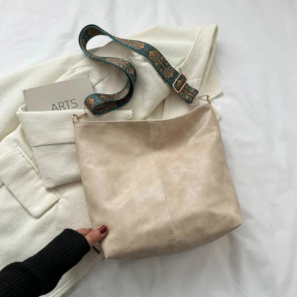 Women's Vintage Leather Shoulder Bag