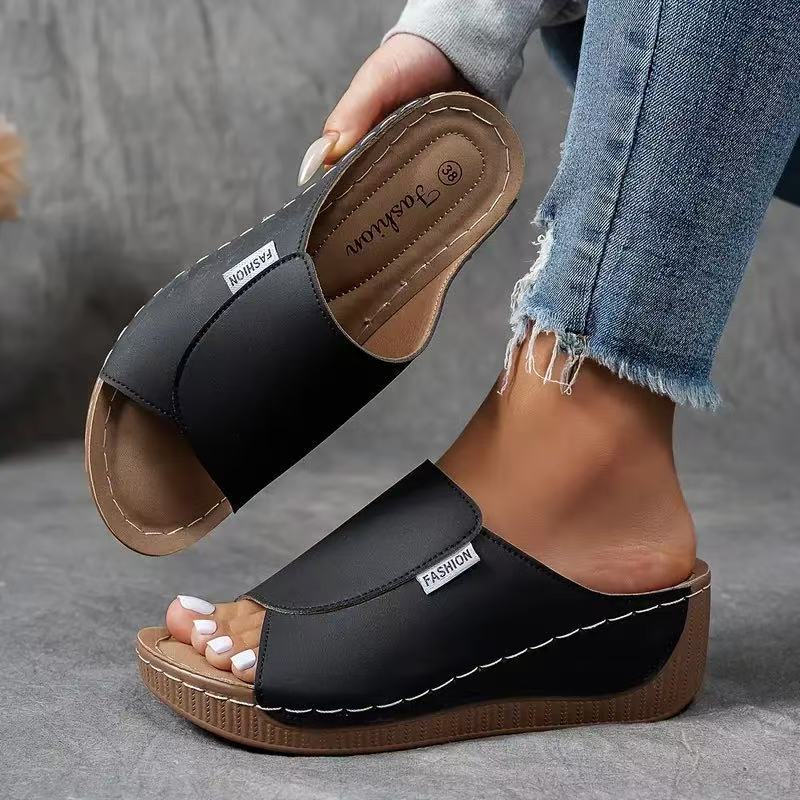 Women's Wedge Slide Sandals