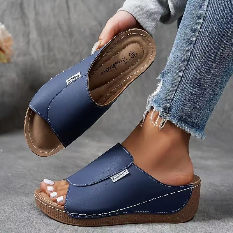 Women's Wedge Slide Sandals