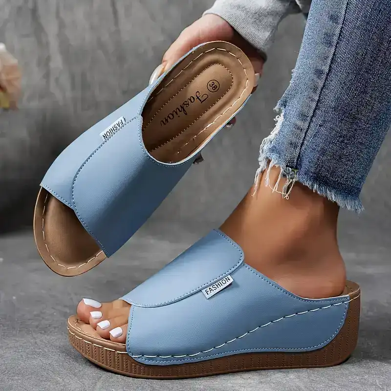 Women's Wedge Slide Sandals