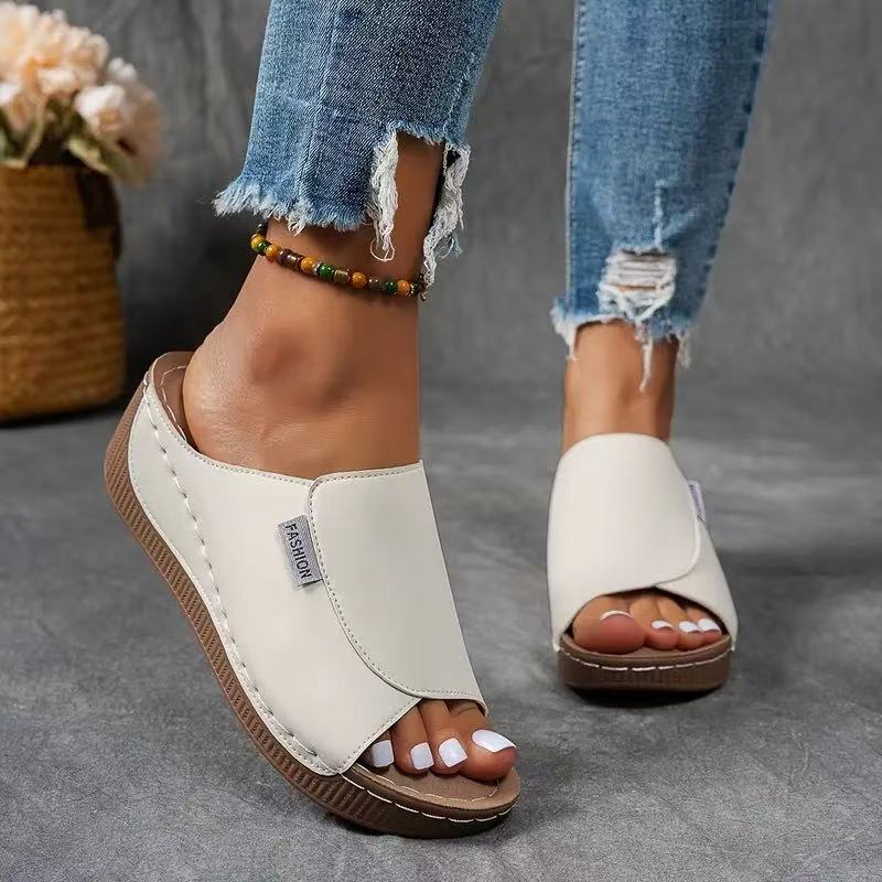 Women's Wedge Slide Sandals