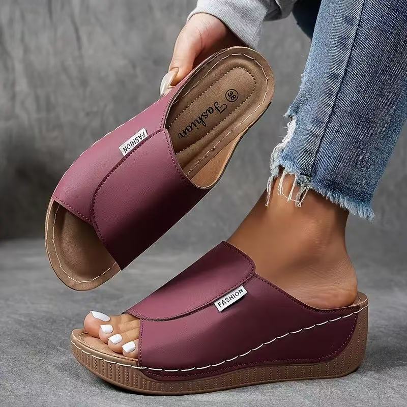 Women's Wedge Slide Sandals