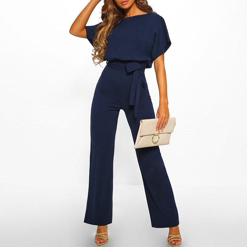 Women's Wide-Leg Jumpsuit Set