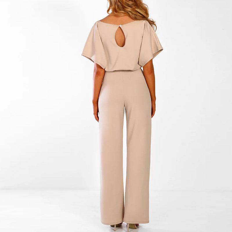 Women's Wide-Leg Jumpsuit Set
