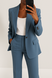 Women's Wide-Leg Trouser Suit