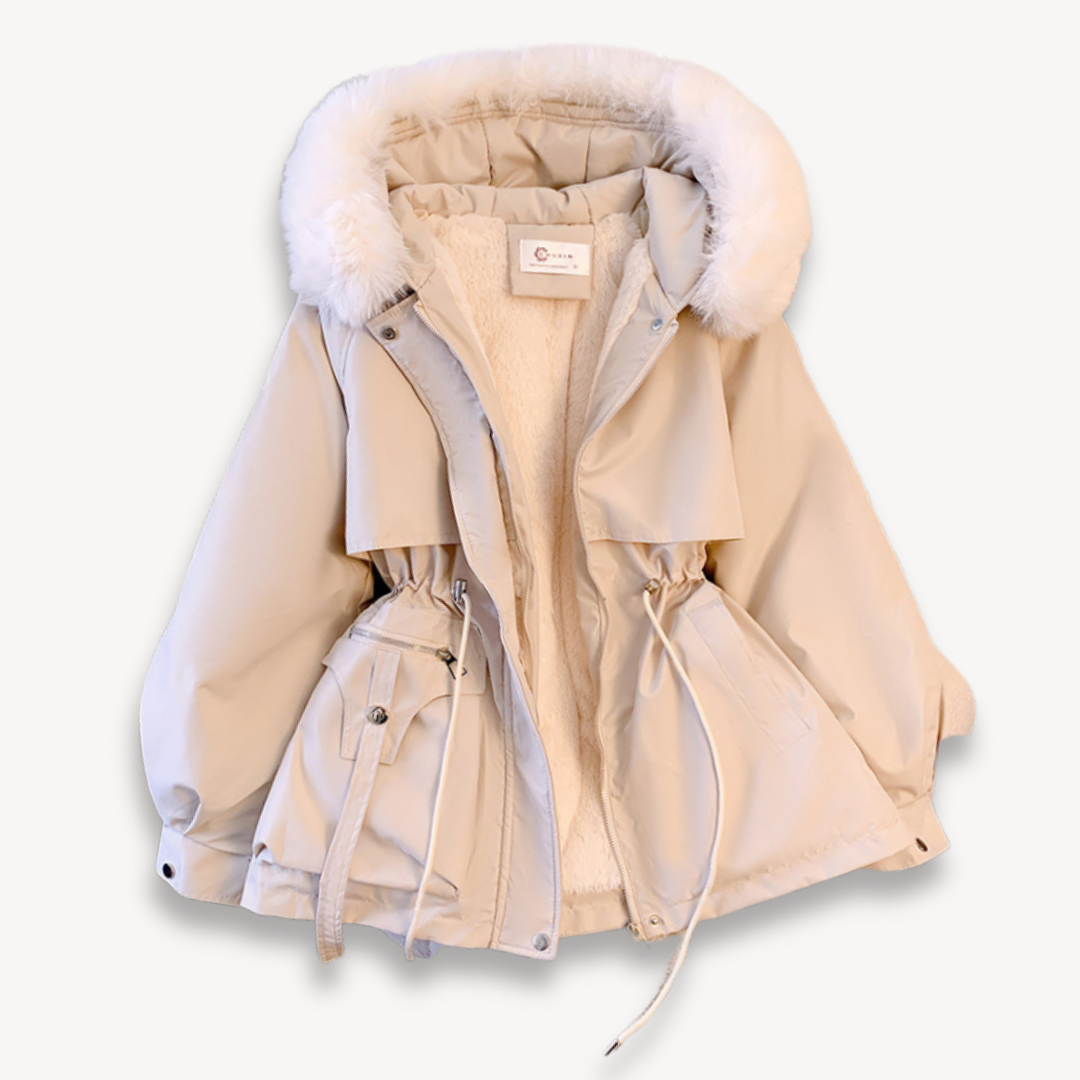 Women's Winter Parka with Removable Hood