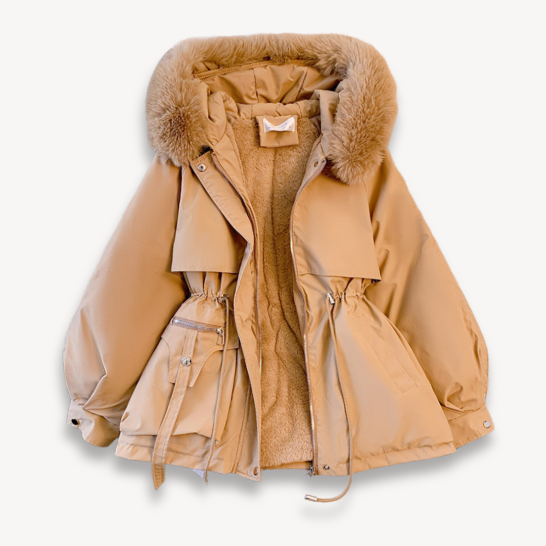 Women's Winter Parka with Removable Hood