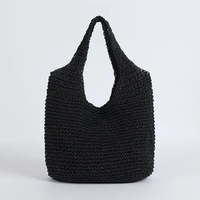 Women's Woven Rattan Bag