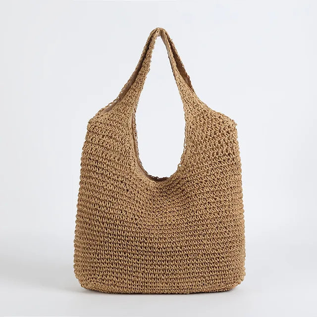 Women's Woven Rattan Bag